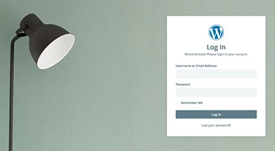 WordPress Admin Login Template 5