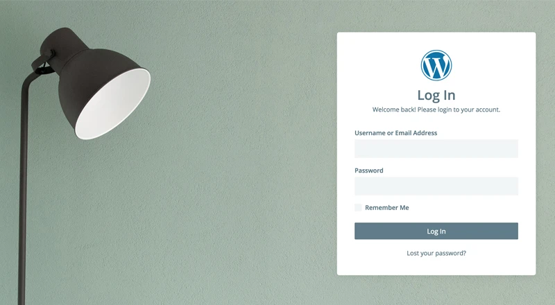 WordPress Login Template 5
