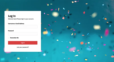 WordPress Admin Login Template 3