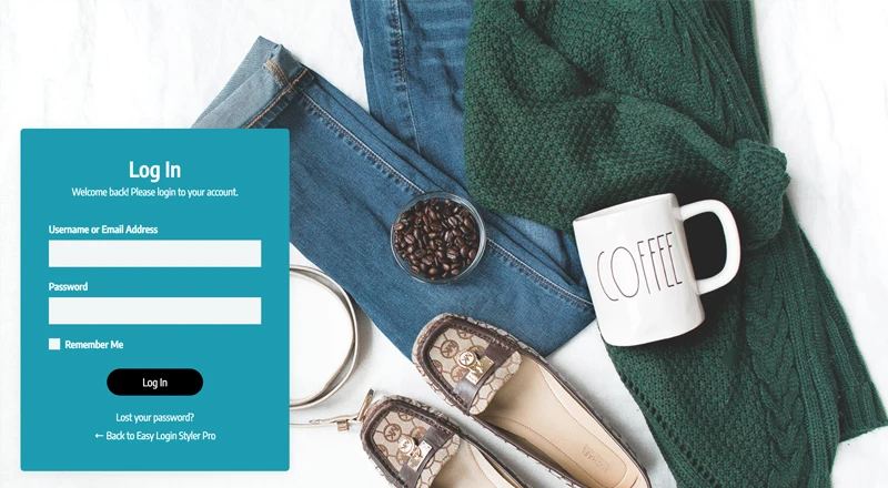 WordPress Login Template 12